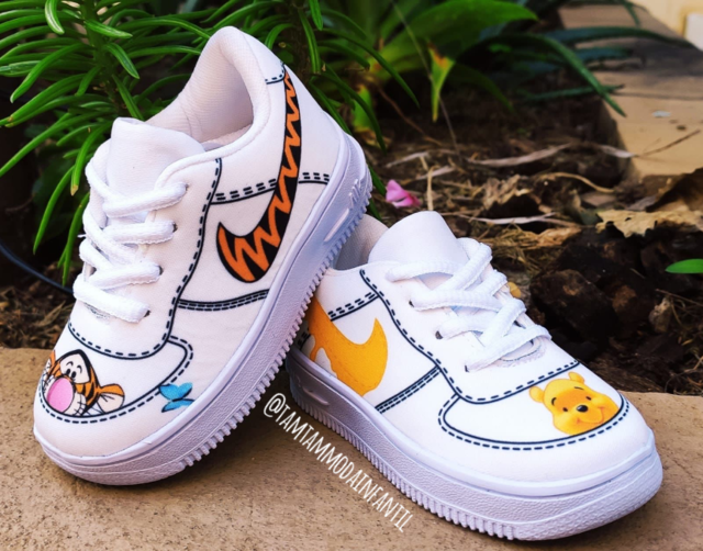 Tênis Pooh Nike Air - Comprar em Tam Tam Moda Infantil