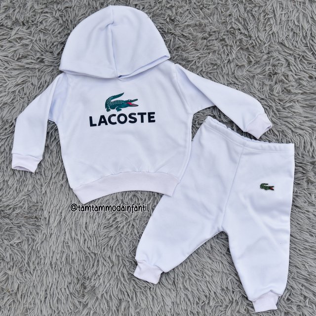 conjunto Lacoste para bebê