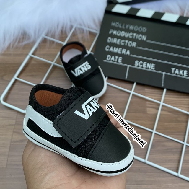 Tenis vans para bebe recem cheap nascido