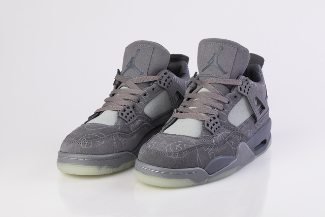Gray retro 4 hot sale