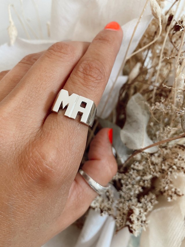 Anillos de plata mercado libre cheap