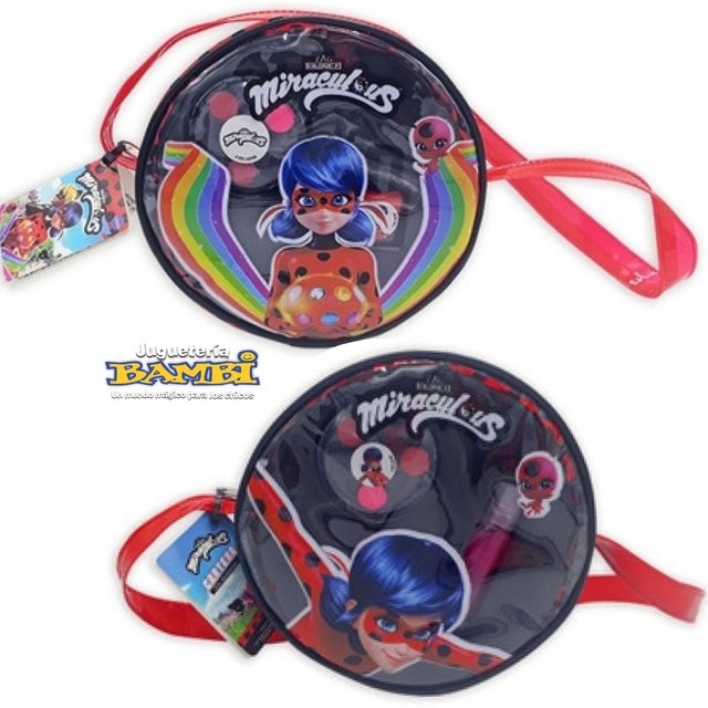 CARTERA MIRACULOUS LADY BUG JUGUETERIA BAMBI
