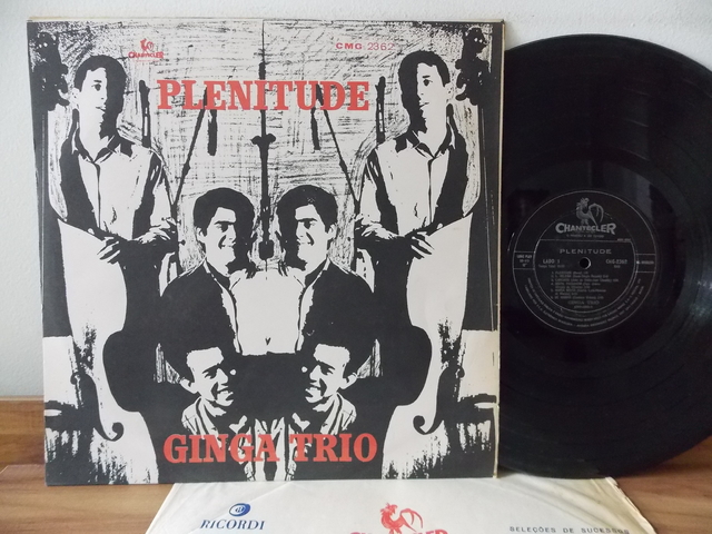 LP GINGA TRIO - PLENITUDE - 1964 - CHANTECLER - 1ª EDIÇÃO