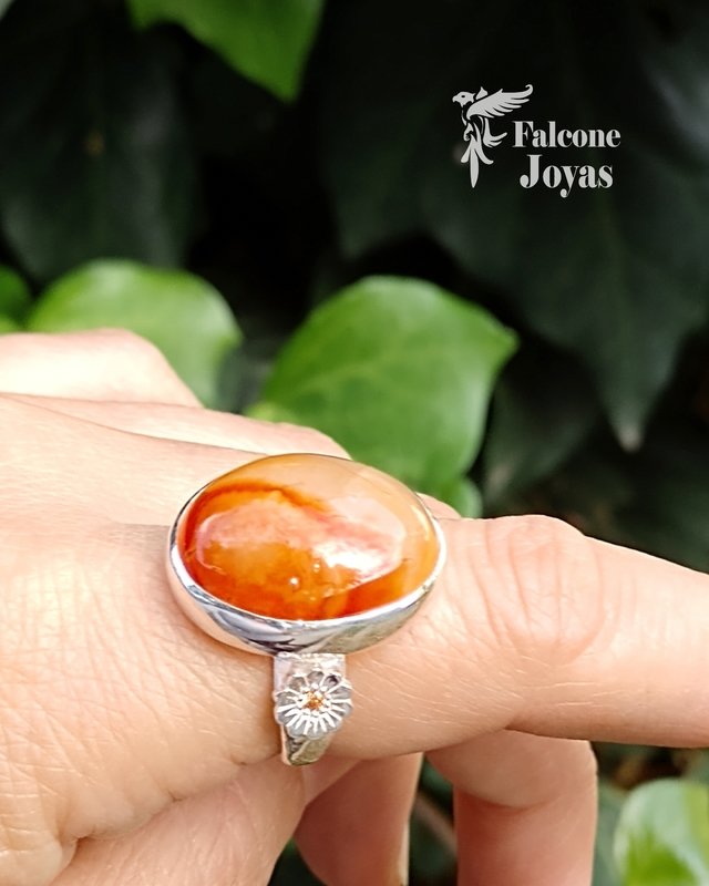 Anillo cornalina sale