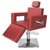 Cadeira de Cabelereiro Lisboa Reclinável Com Apoio Base Quadrada - comprar online