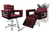 Kit Salão de Beleza 1 Cadeira Reclinável Estrela + 1 Lavatório C/Apoio Moderna Inox
