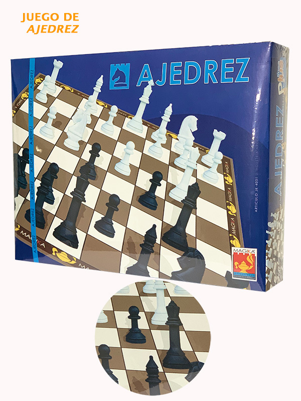 Juego De Mesa Ajedrez Linea Economica Diversion Niños Oferta