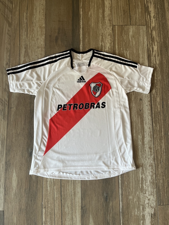 Camiseta Titular Petrobras River Plate 2006 08