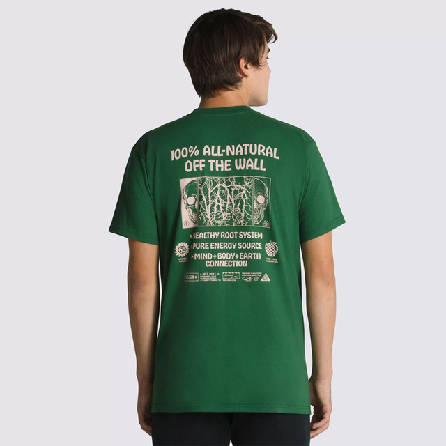 Camiseta Vans All Natural Mind Verde - Evolution Skateshop