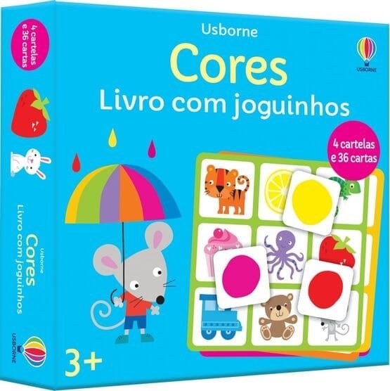 Cores - Livro Com Joguinhos - Grafipel - Livraria, Papelaria e Presentes