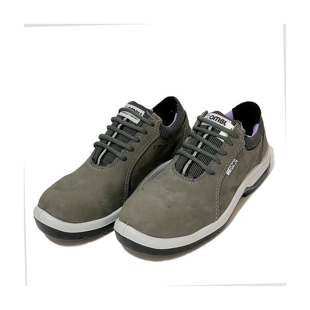 ZAPATO OMBU GEMA DAMA PUNTERA COMPOSITE GRIS