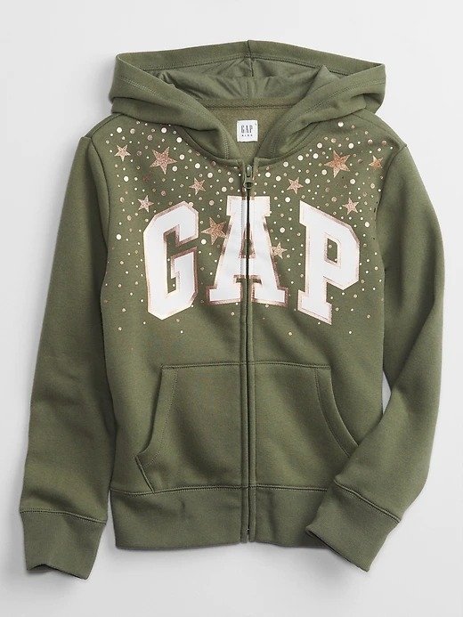 Moletom Gap Verde C Estrelas - Fashion Shop USA