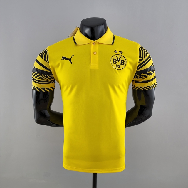 Camisa Borussia Dortmund Polo amarela
