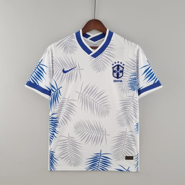 Camisa Brasil Concept Branco - 2022