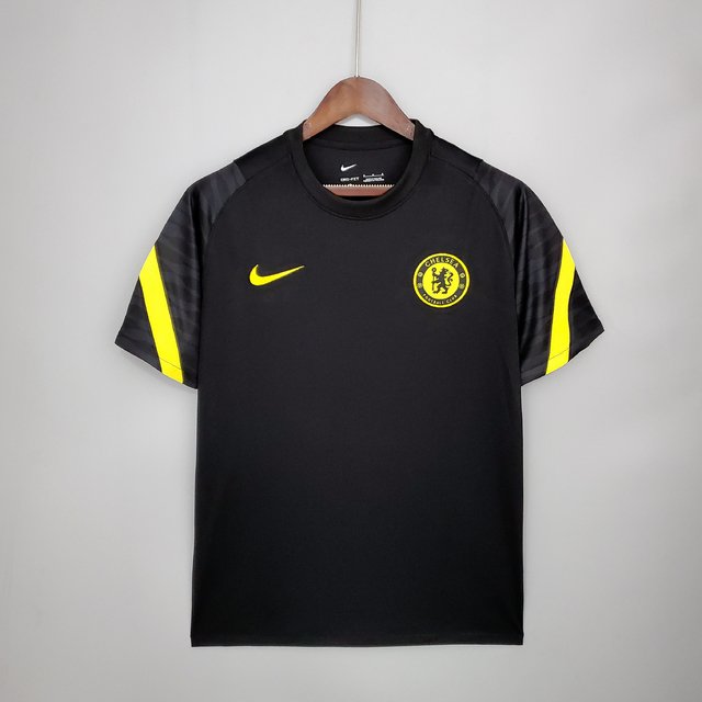 Camisa Chelsea Treino Preto - 2021/22
