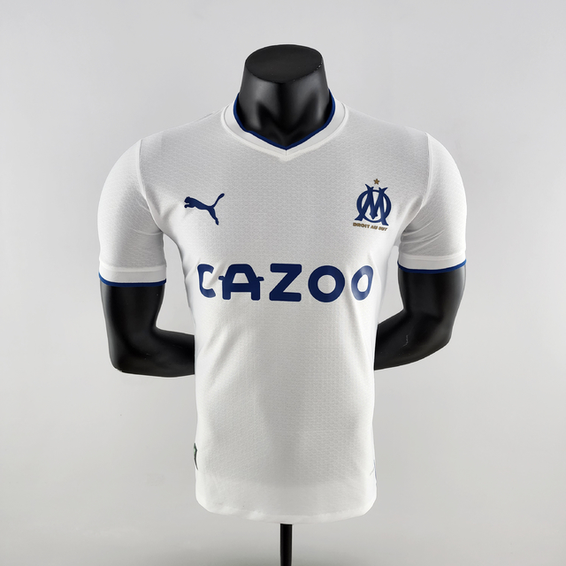 Camisa Olympique de Marseille I 2022/23 Jogador - Branco