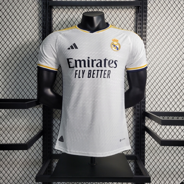 Camisa Real Madrid I 2023/24 Jogador - Branco