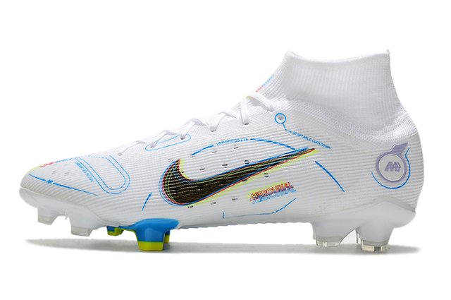 Chuteira Campo Nike Mercurial Superfly 8 Elite Branco