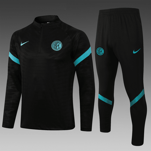 Conjunto Inter de Milão Preto - Treino - 2021/22