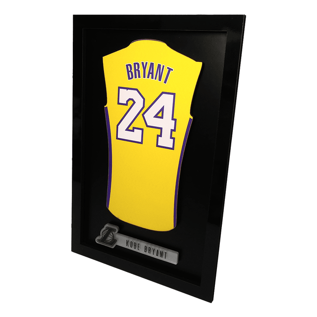 Quadro Decorativo Camiseta Kobe Bryant 24 Basquete