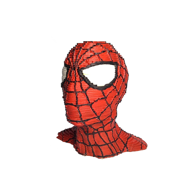 Busto 3D Homem Aranha Spider Man Superheróis Cinema HQ