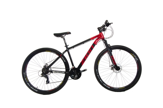 Bicicleta Mtb 29 Pulgadas Sagita Hl 8V. S Negro Rojo