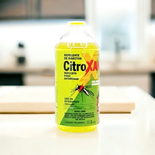 Citronella Aceite Repelente Mosquitos Citroxan 1lts Intenso