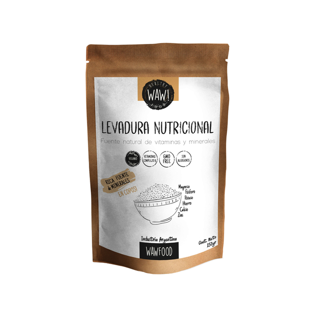 LEVADURA NUTRICIONAL Wawfood | En Copos | 150g