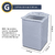 Capa Maquina Lavar Roupa Tradicional C Universal PMG 5-18kg - loja online