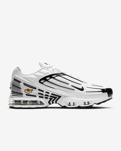 Black and white nike air hot sale max tn