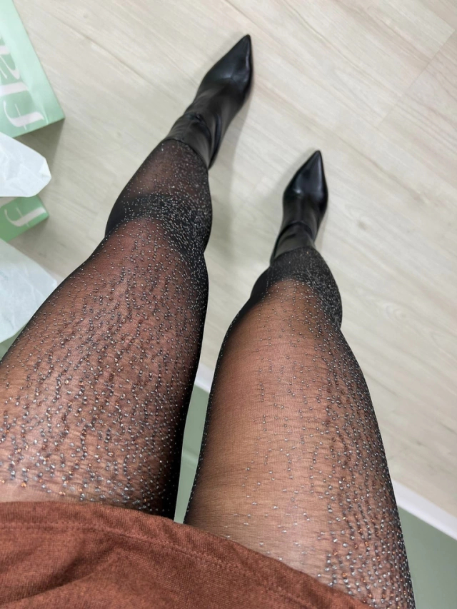 Meia preta fio best sale 15