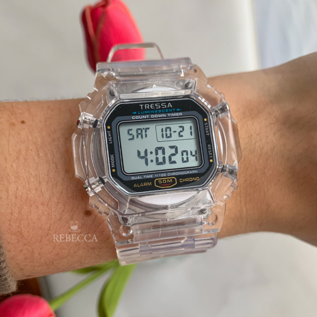 Reloj tressa mujer digital new arrivals