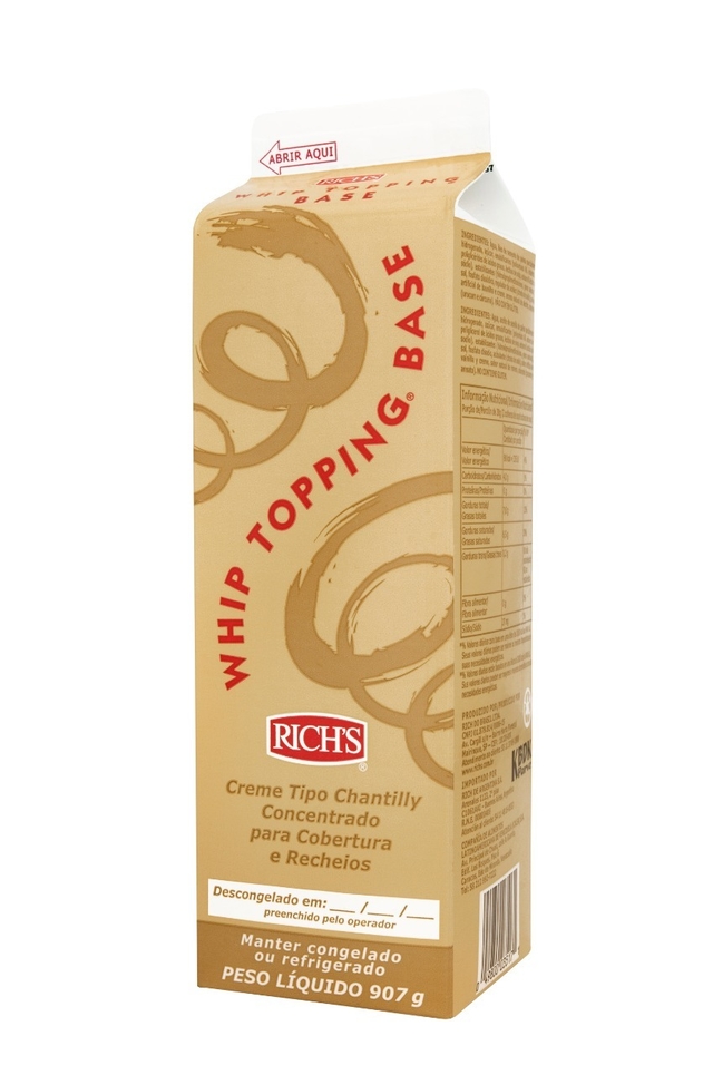 WHIP TOPPING® BASE x 907 grs RICHS Faraon Alimentos