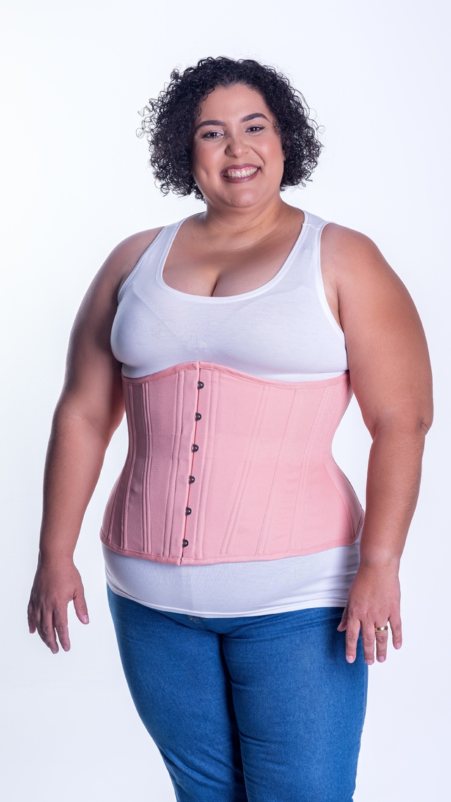 Corset Rosa pluz size