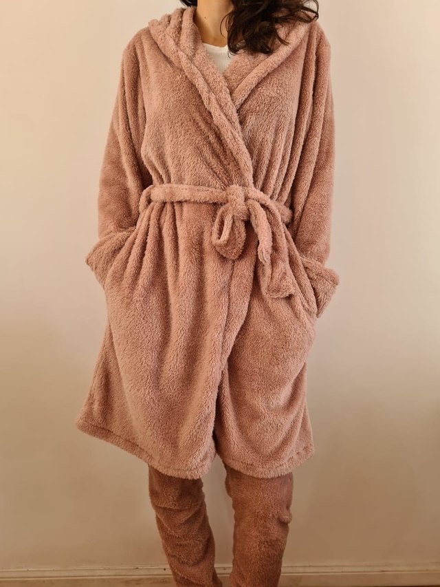 Batas de plush mujer hotsell