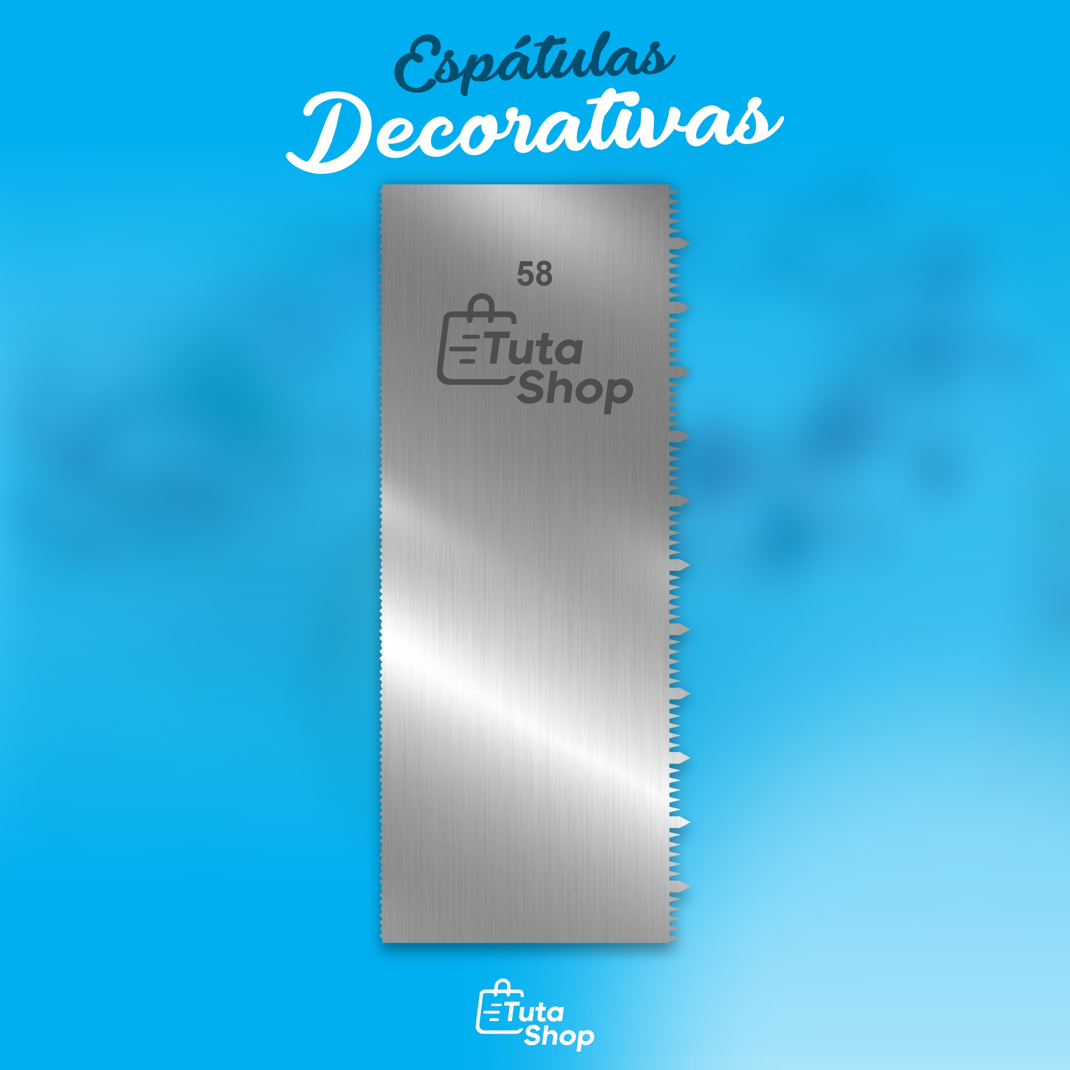 Espátulas Decorativas em Inox 