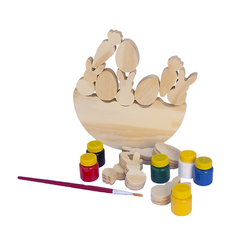 Kit equilíbrio coelhos - Pinte e brinque - comprar online