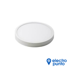 PANEL LED DE APLICAR REDONDO 6 a 24w - LUZ CALIDA