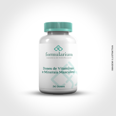 Doses De Vitaminas e Minerais Masculino Formularium 30 Doses