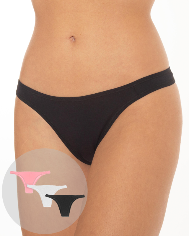 Kit 3 calcinhas tanga sexy bordada - R$ 26.00, cor Multicolor (branca,  vermelha, de algodao) #131465, compre agora