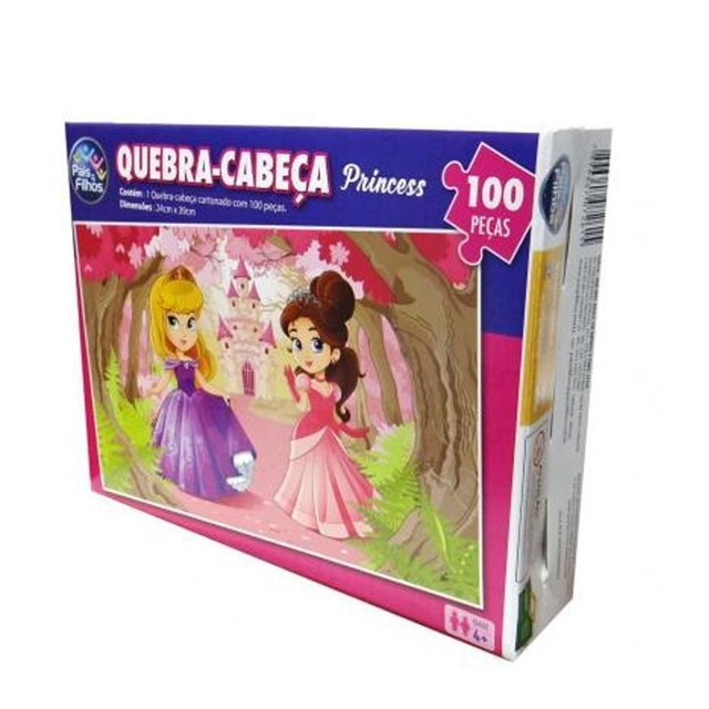 Quebra-Cabeça Princess 150 Peças - Pais e Filhos