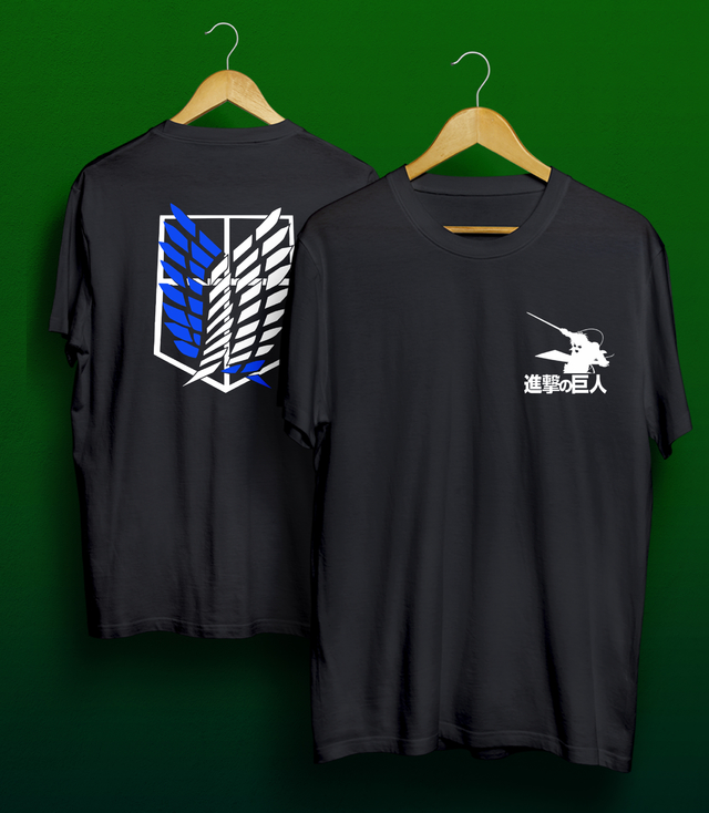 Remeras de shingeki no kyojin hotsell