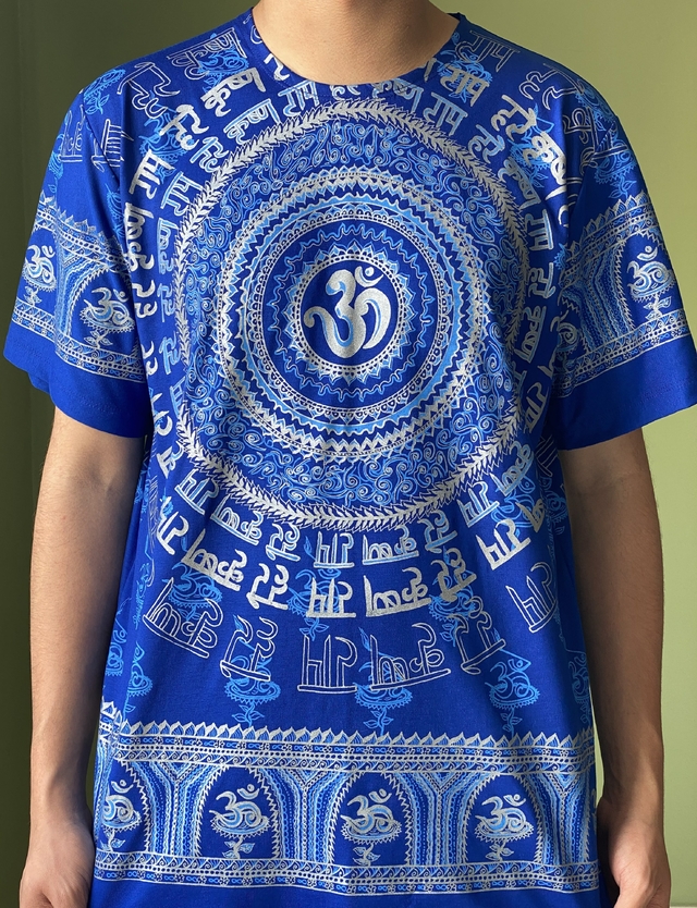 Camiseta Indiana Masculina Om Mandala