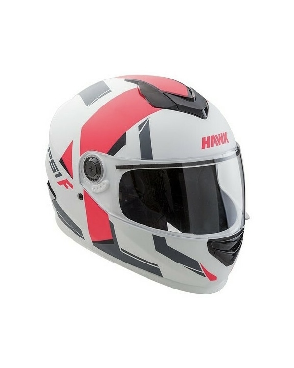 CASCO HAWK RS1F BLANCO FUCSIA MATE C GRAFICO