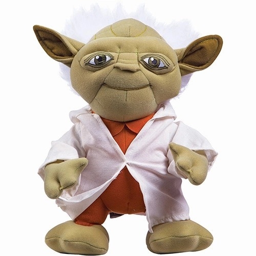 Pelucia Star Wars Mestre Yoda C/ Reconhecimento De Voz 43cm