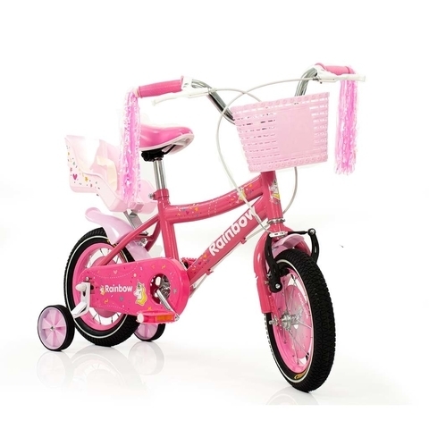 Bicicleta Rosa Rainbow - Comprar en Aldea Bebé