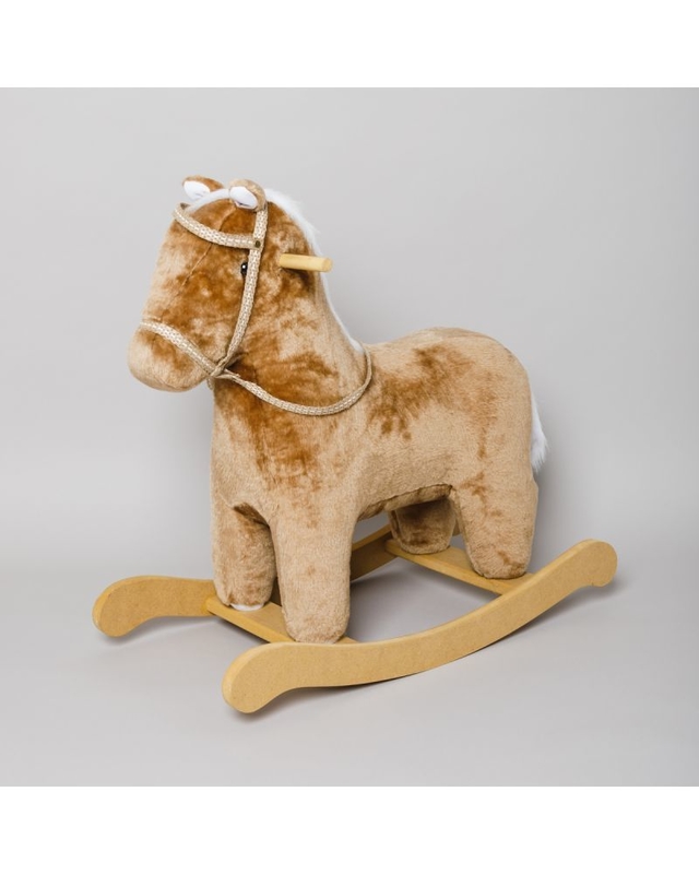 Caballito mecedor de peluche hotsell