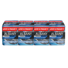 Sabonete Albany Homem Proteção Controle de Odor - 85g - Embalagem c/12 uni