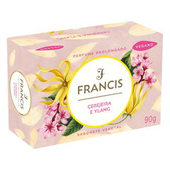 Sabonete Barra Vegetal Cerejeira e Ylang Francis Caixa 90g