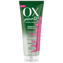 Shampoo OX Plants Hidrata e Dá Brilho 200ml